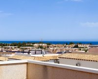 For sale a penthouse with the sea views and garden in La Cinuelica, Punta Prima, Costa Blanca. ID3336