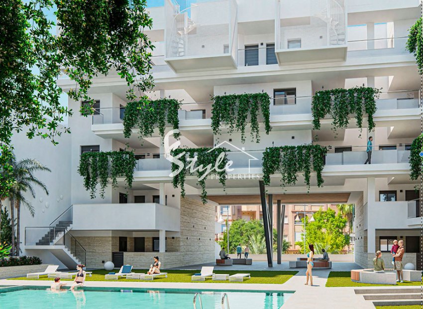 For sale apartment from the developer Torrevieja, Alicante, Costa Blanca. ON1910