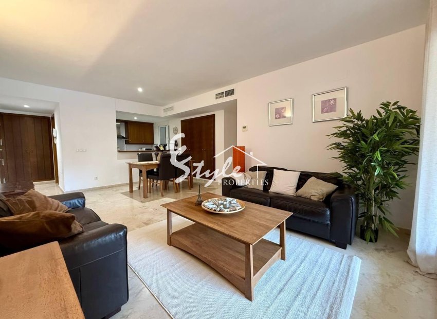 For sale  apartment with the views to community area in La Recoleta, Punta Prima, Costa Blanca, Spain. ID2698