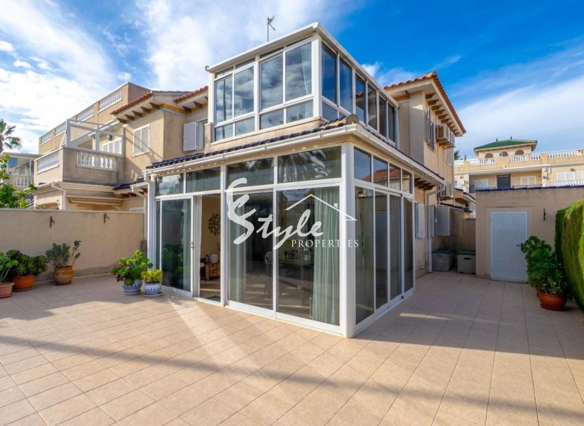 For sale corner townhouse with 3 beds in Zeniamar, Playa Flamenca, Orihuela Costa. ID2793