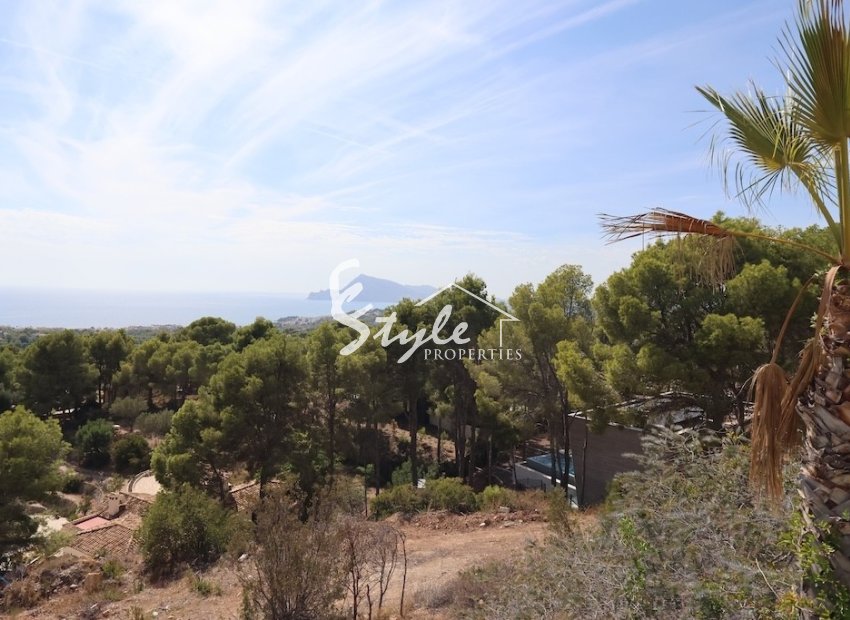 For Sale Detached Villa with Private Pool and Panoramic Sea Views in Altea, Costa Blanca, Spain. ID1309