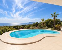 For Sale Detached Villa with Private Pool and Panoramic Sea Views in Altea, Costa Blanca, Spain. ID1309