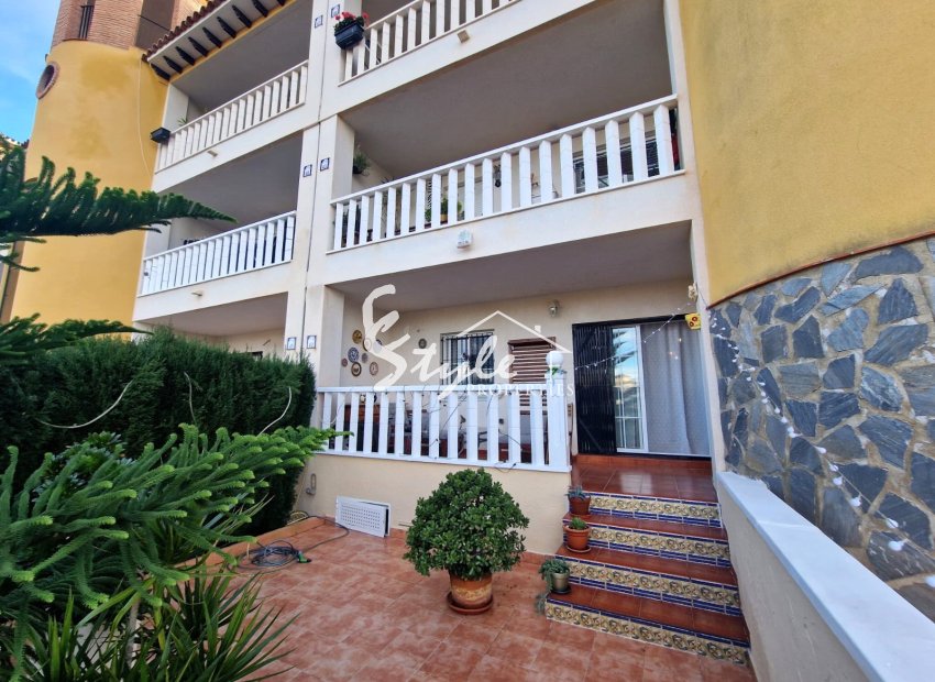For sale ground floor apartment in Lomas De Cabo Roig, Orihuela Costa, Costa Blanca. ID 2791