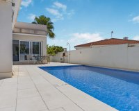 For sale modern detached villa in Mil Palmeras close to the sea, Pilar de l Horadada, Costa Blanca. ID2745
