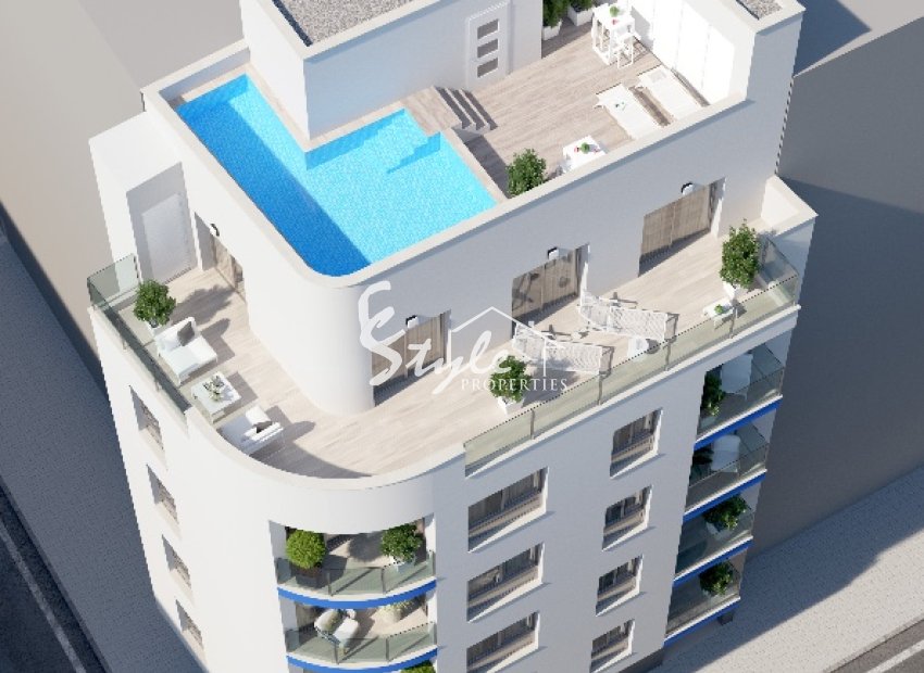For sale new brand apartment in Torrevieja, Alicante, Costa Blanca, Spain.ON1016_2