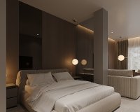 For sale new build apartments 250 m from the sea in Torrevieja, Costa Blanca, Spain. ON1210