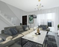 For sale new build semi detached  beach side house in Costa Blanca, San Javier, Spain ON014