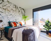 For sale new built villa of modern design with high technologies in Torreta Florida, Torrevieja. IDON280