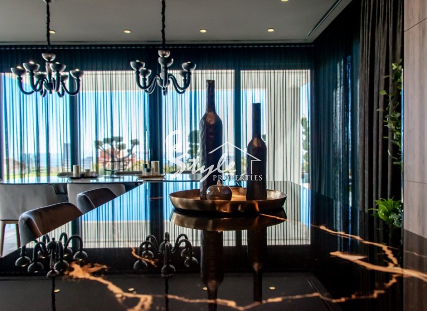 For sale new luxury villa with sea views in Finestrat, Costa Blanca, Spain. ON1778