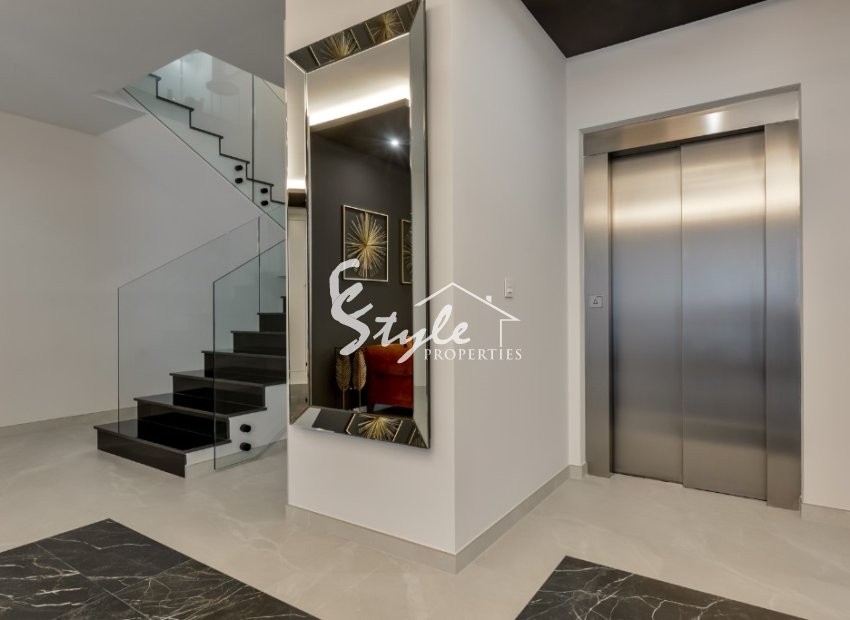 For sale new luxury villa with sea views in Finestrat, Costa Blanca, Spain. ON1778