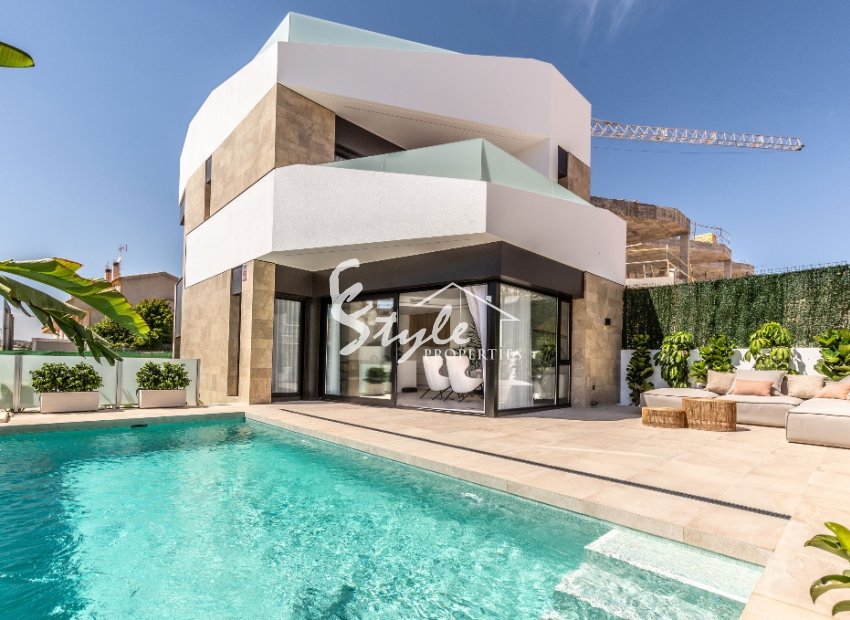 For sale new villa in Los Altos,Punta Prima, Los Balcones, Orihuela Costa, Costa Blanca, Spain  ON1333