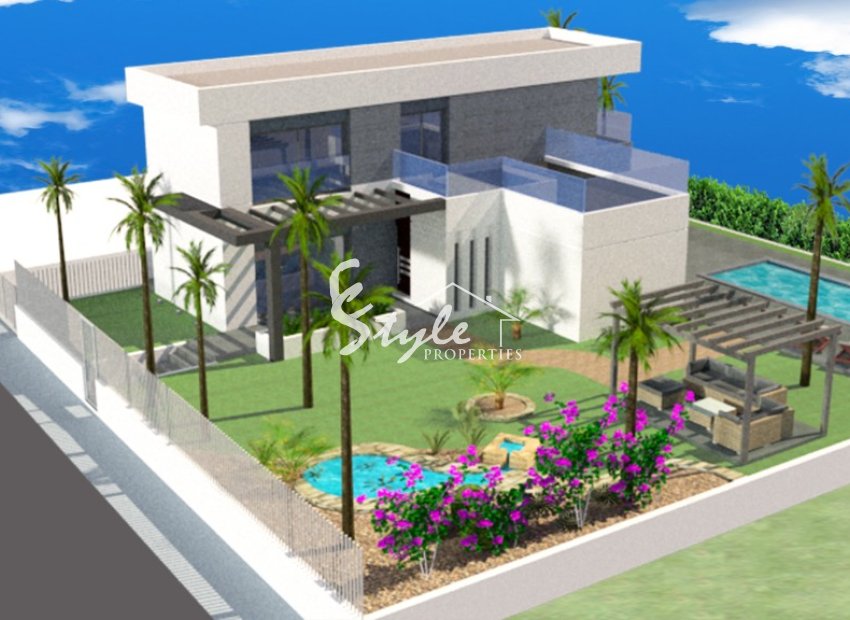 For sale new villa in Polop (close to Benidorm), Costa Blanca, Spain ON1604