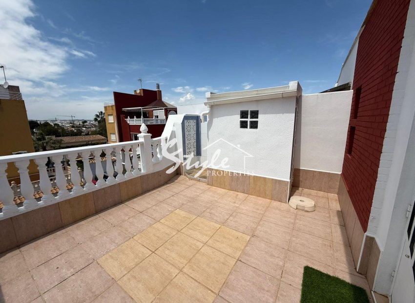 For sale semi-detached villa with views in Los Altos, Orihuela Costa, Costa Blanca, Spain. ID2346 