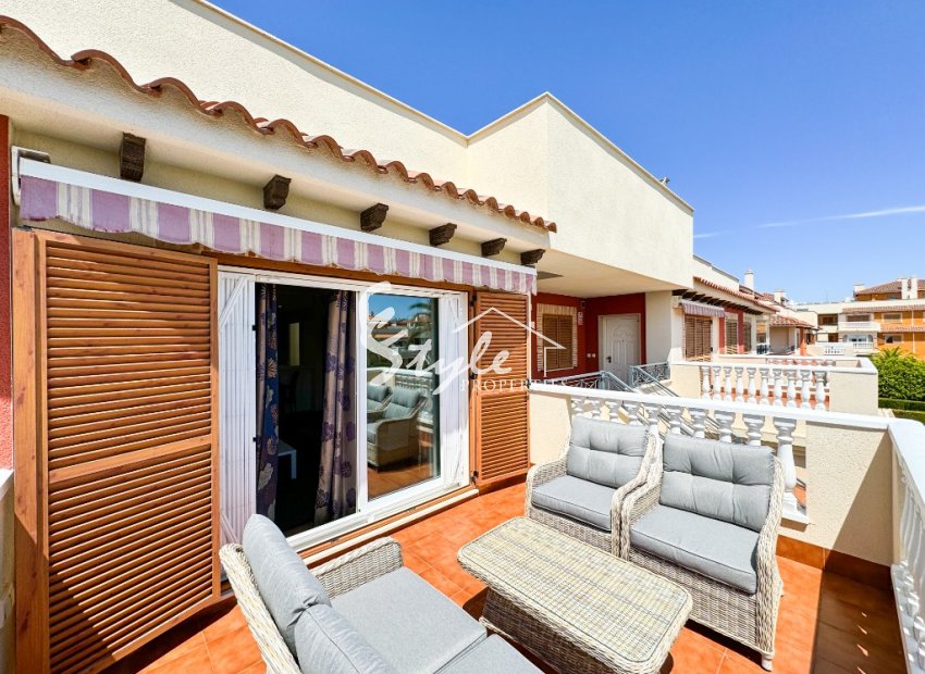 For short-term rent 3-bedroom apartment in Zeniamar IX, Playa Flamenca, Spain. ID080