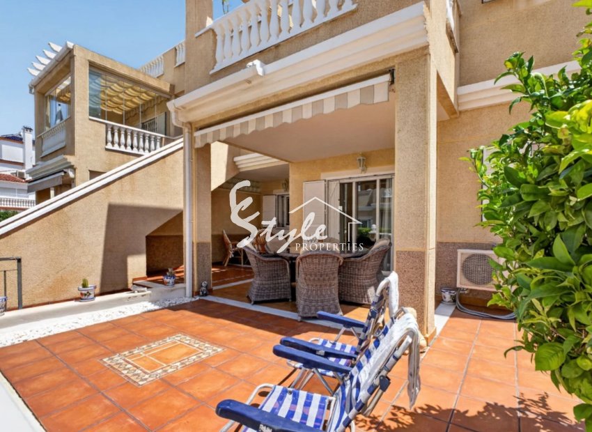 Ground Floor Apartment for Sale in Zeniamar VI, Orihuela Costa with Large South-Facing Garden.ID 1455