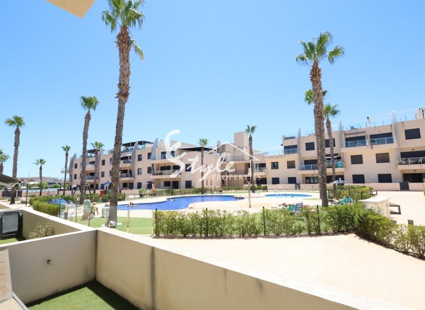 Ground Floor Apartment with Garden in Torre de la Horadada | South Facing | Pool Views.ID1461