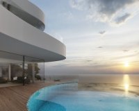 Купить новую роскошную виллу с бассейном, недалеко от моря в Бенидорме, рядом с пляжем на Коста Бланке. ID ON1144_45