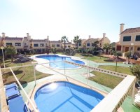 Купить семейный таунхаус с видом на море недалеко от пляжа в Campoamor Golf. ID 6311