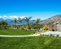 Купить виллу с бассейном с видом на море в Сьерра-де-Альтеа, Коста Бланка. ID 6315