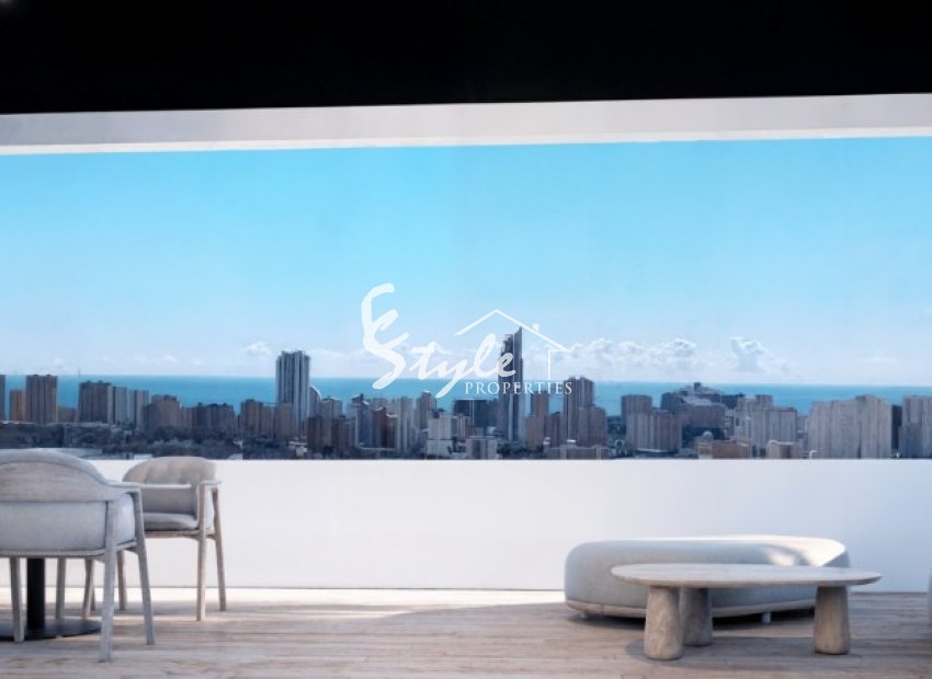 Luxury apartments for sale with sea view in Finestrat, Costa Blanca, Spain. ON1886