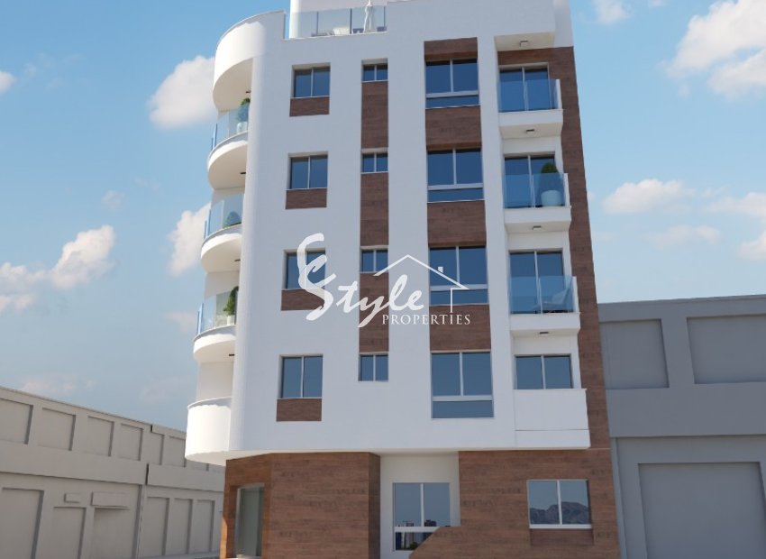 New apartments for sale in the center of Torrevieja, Costa Blanca, Spain. ON1624