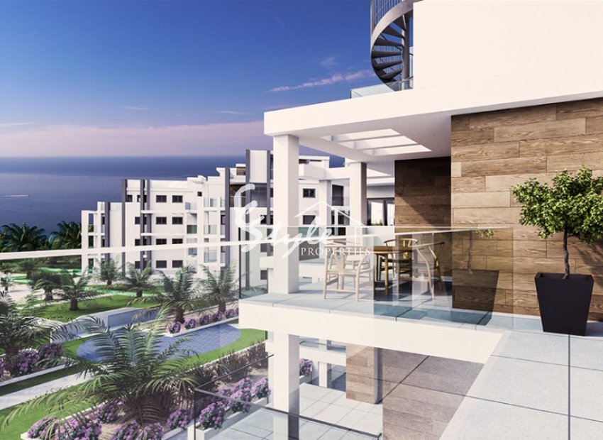 New apartments for sale on the first line of the sea in Denia, Alicante, Costa Blanca. ON1819