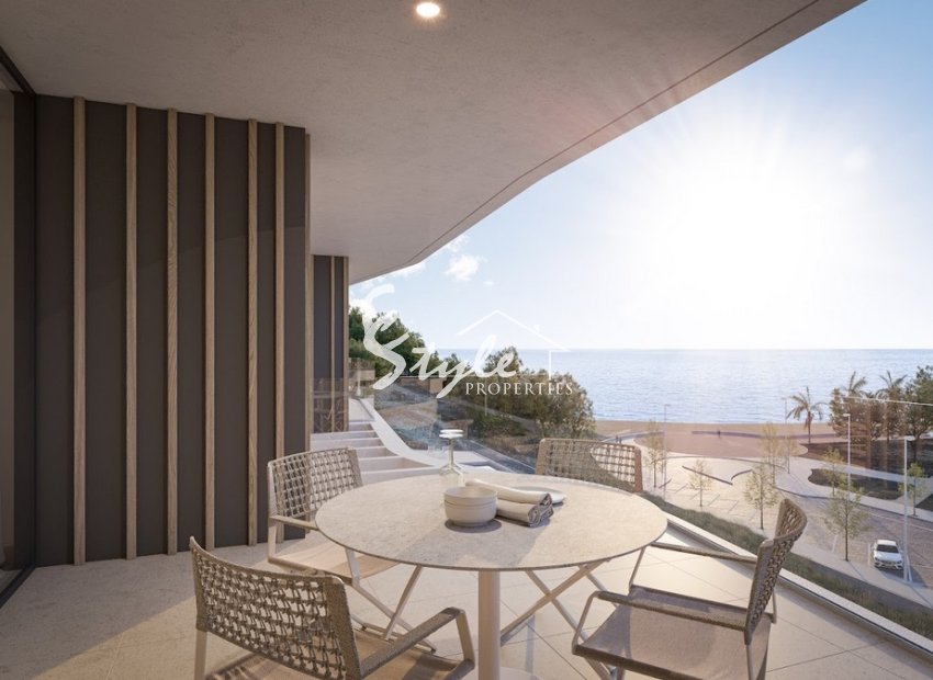 New apartments for sale with sea views in Villajoyosa, Costa Blanca, Spain.ON1586