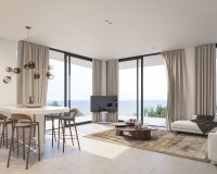 New apartments for sale with sea views in Villajoyosa, Costa Blanca, Spain.ON1586