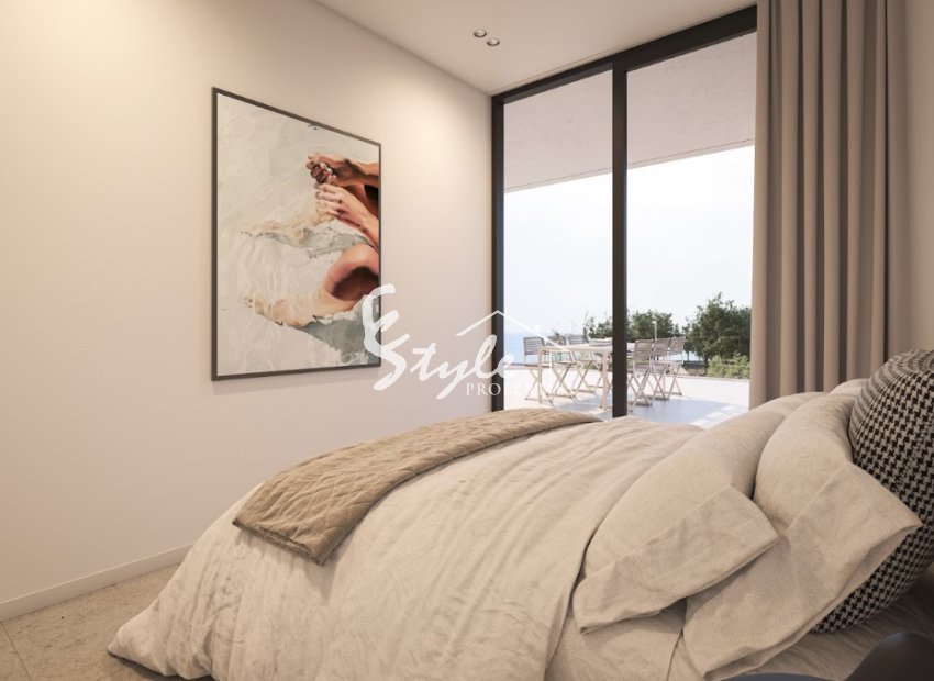New apartments for sale with sea views in Villajoyosa, Costa Blanca, Spain.ON1586