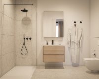 New apartments for sale with sea views in Villajoyosa, Costa Blanca, Spain.ON1586