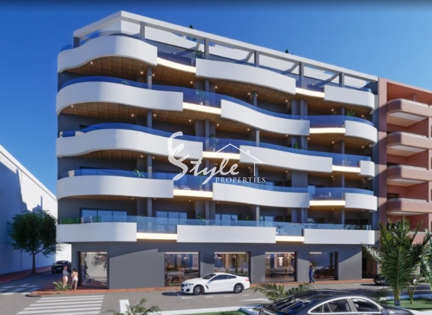 New apartments near the sea in Torrevieja, Costa Blanca, Spain.ON1712_3