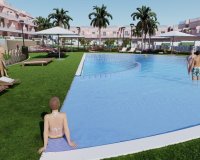 New beach side townhouse for sale in Torre de la Horadada, Costa Blanca, Spain. ON1233_A