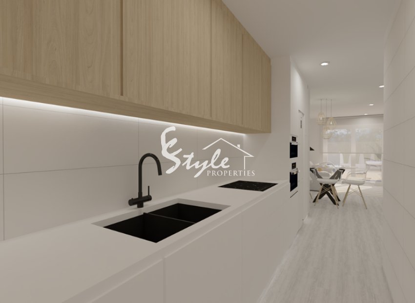 New beach side townhouse for sale in Torre de la Horadada, Costa Blanca, Spain. ON1233_A