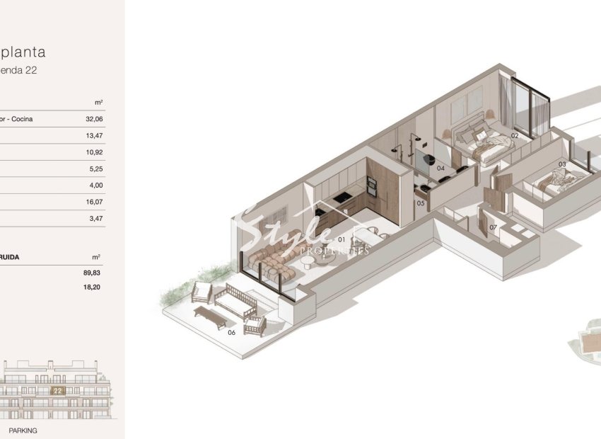 New build - Apartamento - Orihuela-Costa - Campoamor