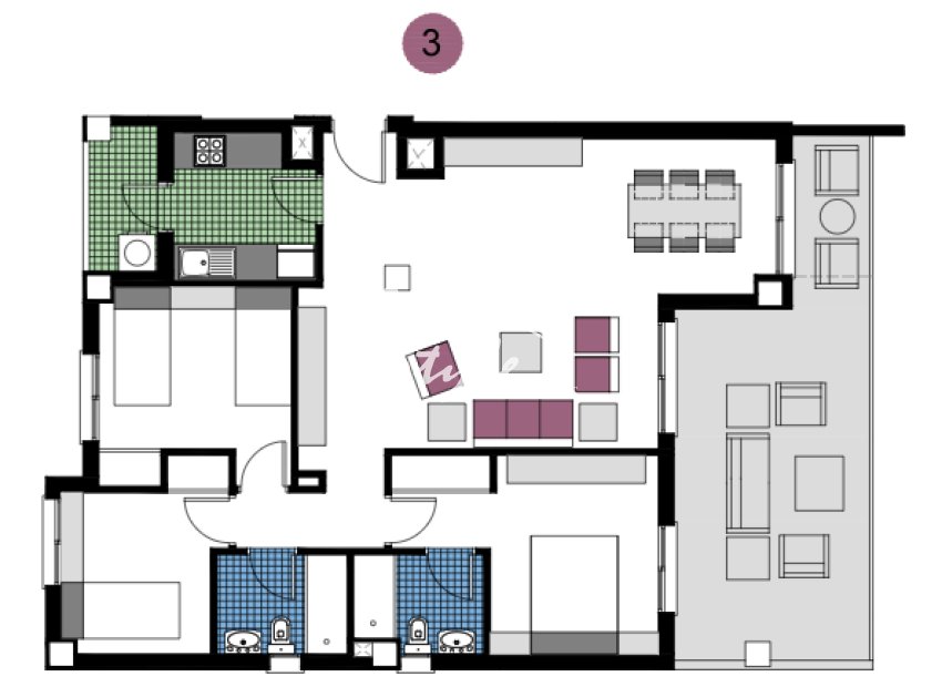 New build - Apartment - Mil Palmeras