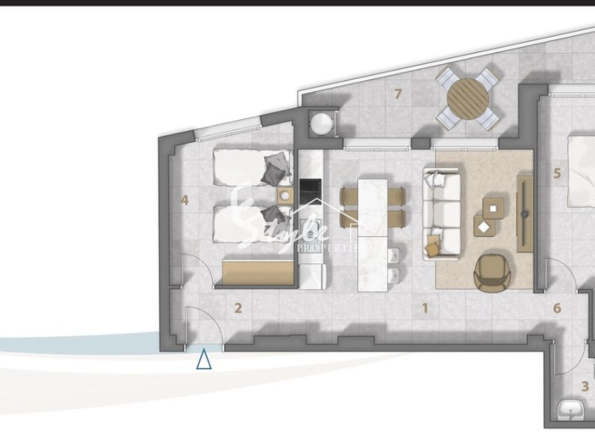 New build - Apartment Penthouse - Lo Pagan - Costa Calida