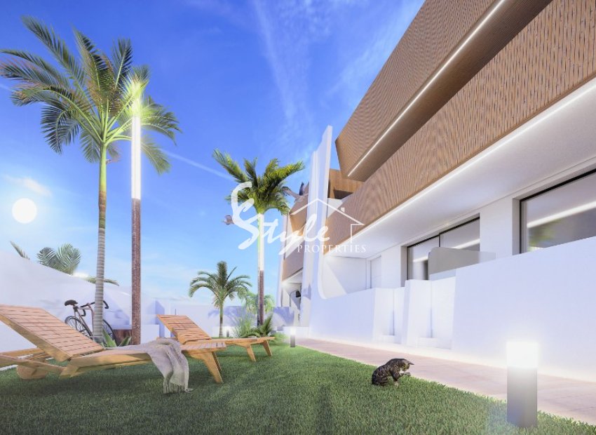 New build apartments close to the beach in San Pedro del Pinatar, Costa Balnca, Spain. ON1549