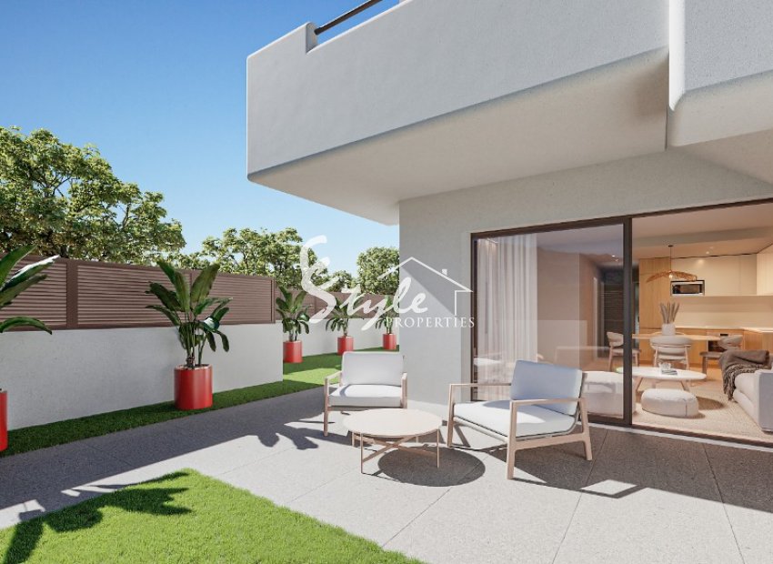 New build apartments close to the beach in San Pedro del Pinatar, Costa Balnca, Spain. ON1670_2