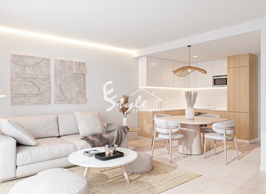 New build apartments close to the beach in San Pedro del Pinatar, Costa Balnca, Spain. ON1670_2