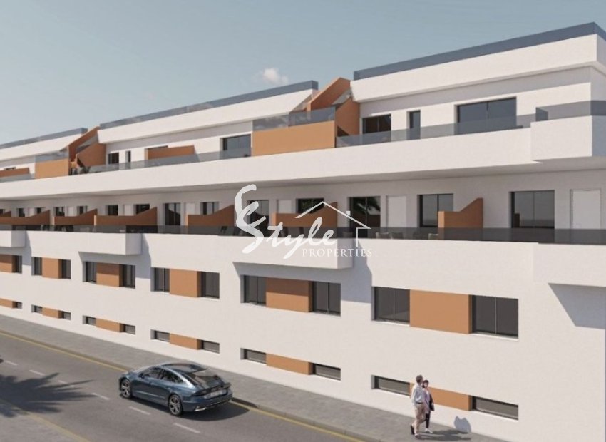 New build apartments for sale in Pilar de la Horadada, Costa Blanca, Spain.ON1815