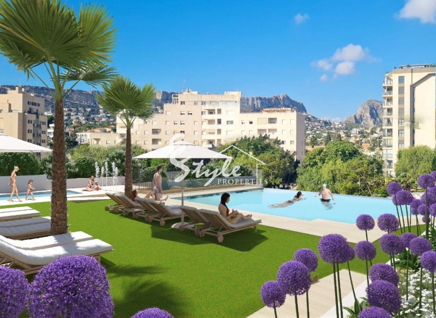 New build apartments in Calpe, Alicante, Costa Blanca, Spain. ON1713_3