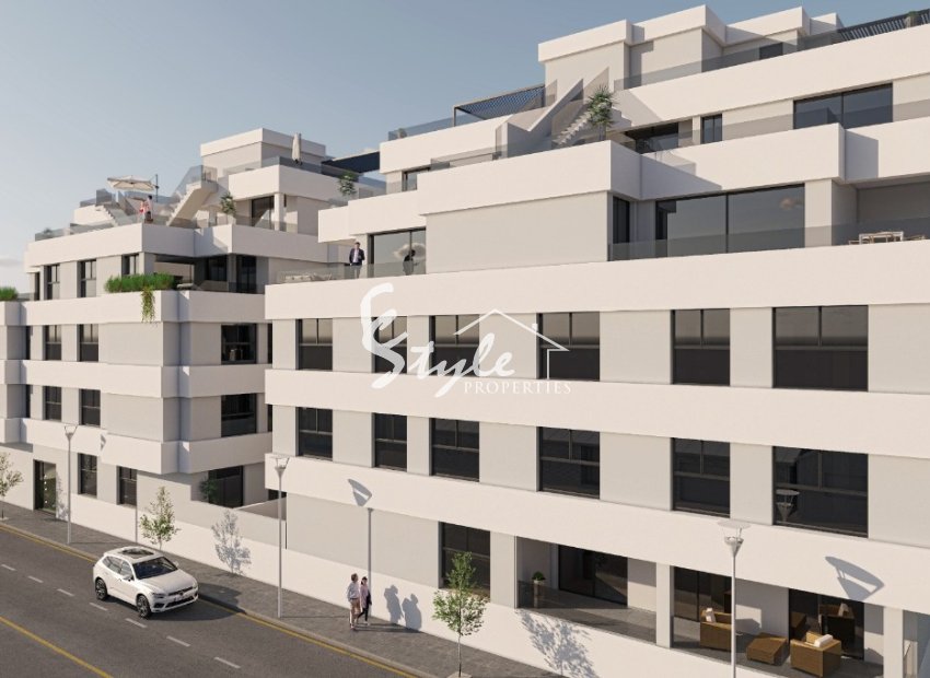 New build apartments in San Pedro del Pinatar, Costa Balnca, Spain. ON1674_2