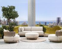 New build apartments with sea view In Calpe, Alicante, Costa Blanca, Spain. ON1561