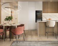 New build apartments with sea view In Calpe, Alicante, Costa Blanca, Spain. ON1561