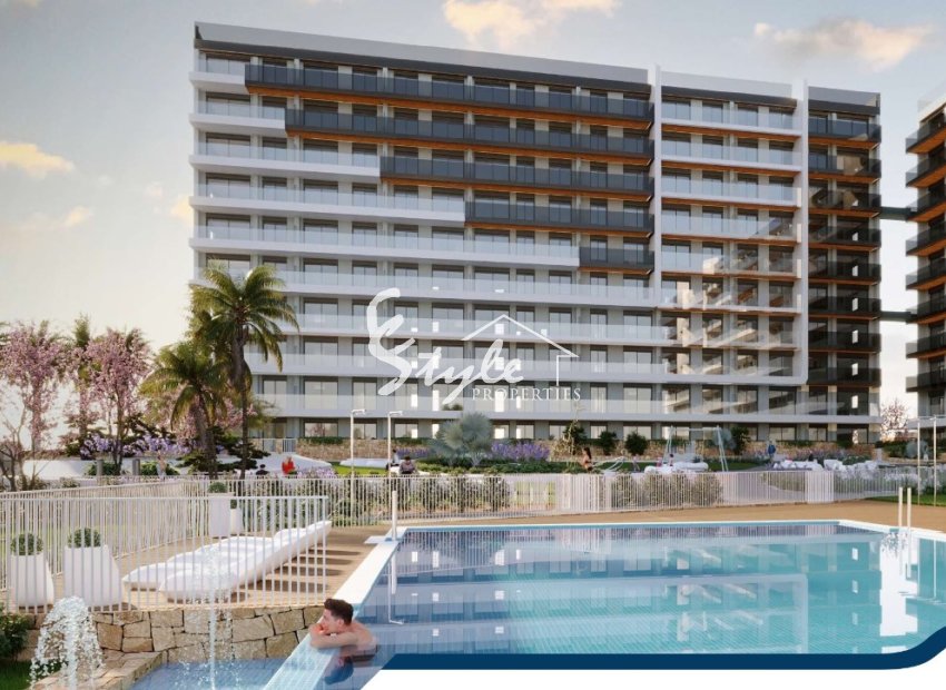 New build beachside apartments for sale in Torrevieja, Alicante, Costa Blanca, Spain ON1493_3