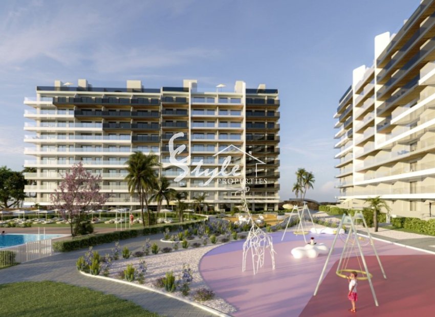 New build beachside apartments for sale in Torrevieja, Alicante, Costa Blanca, Spain ON1884