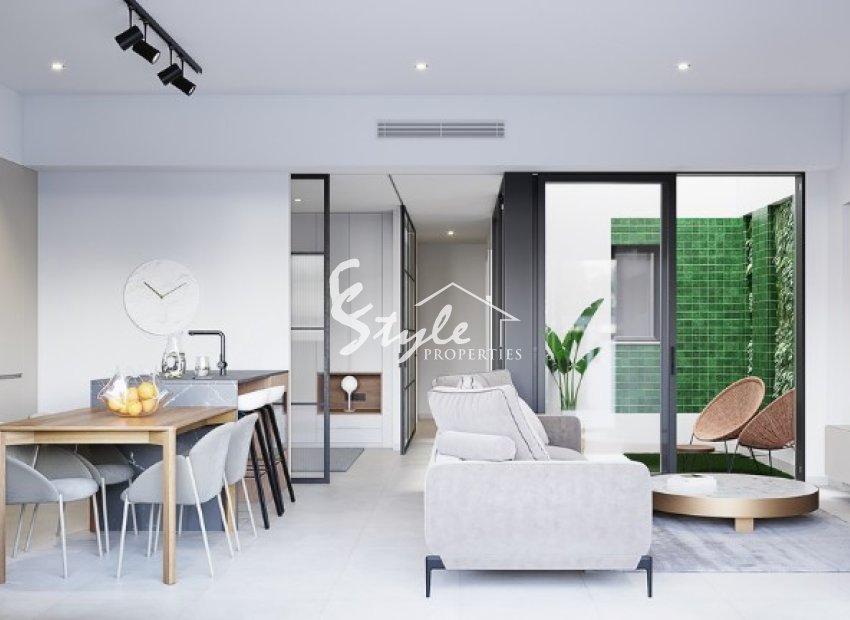 New build ground floor apartment in Pilar de La Horadada, Costa Blanca, Spain. ON1687_A