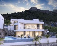 New build luxury villa for sale in Calpe, Costa Blanca, Spain. ON1501
