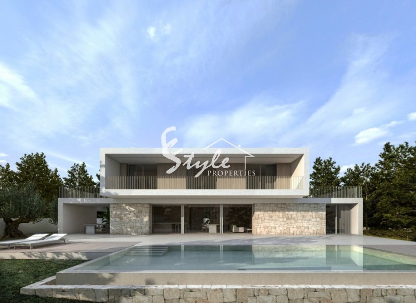 New build luxury villa for sale in Calpe, Costa Blanca, Spain. ON1580