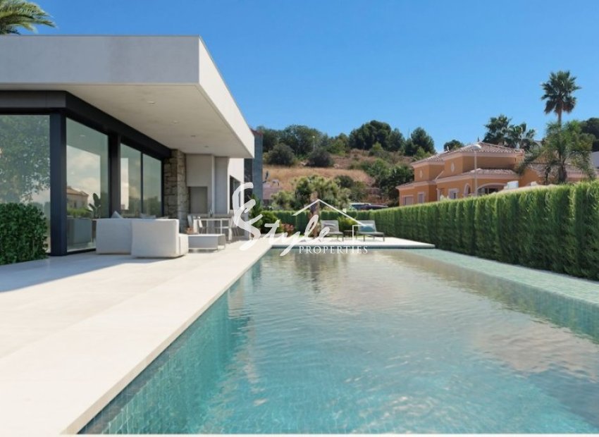 New build luxury villa for sale in Calpe, Costa Blanca, Spain. ON1777